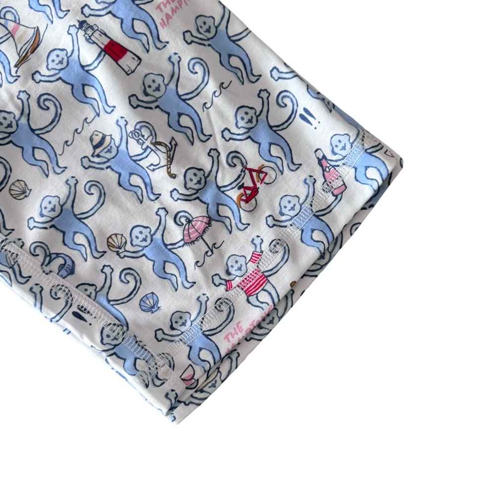 Roller Rabbit Blue and Pink Pajama Set - Picture 6 of 7